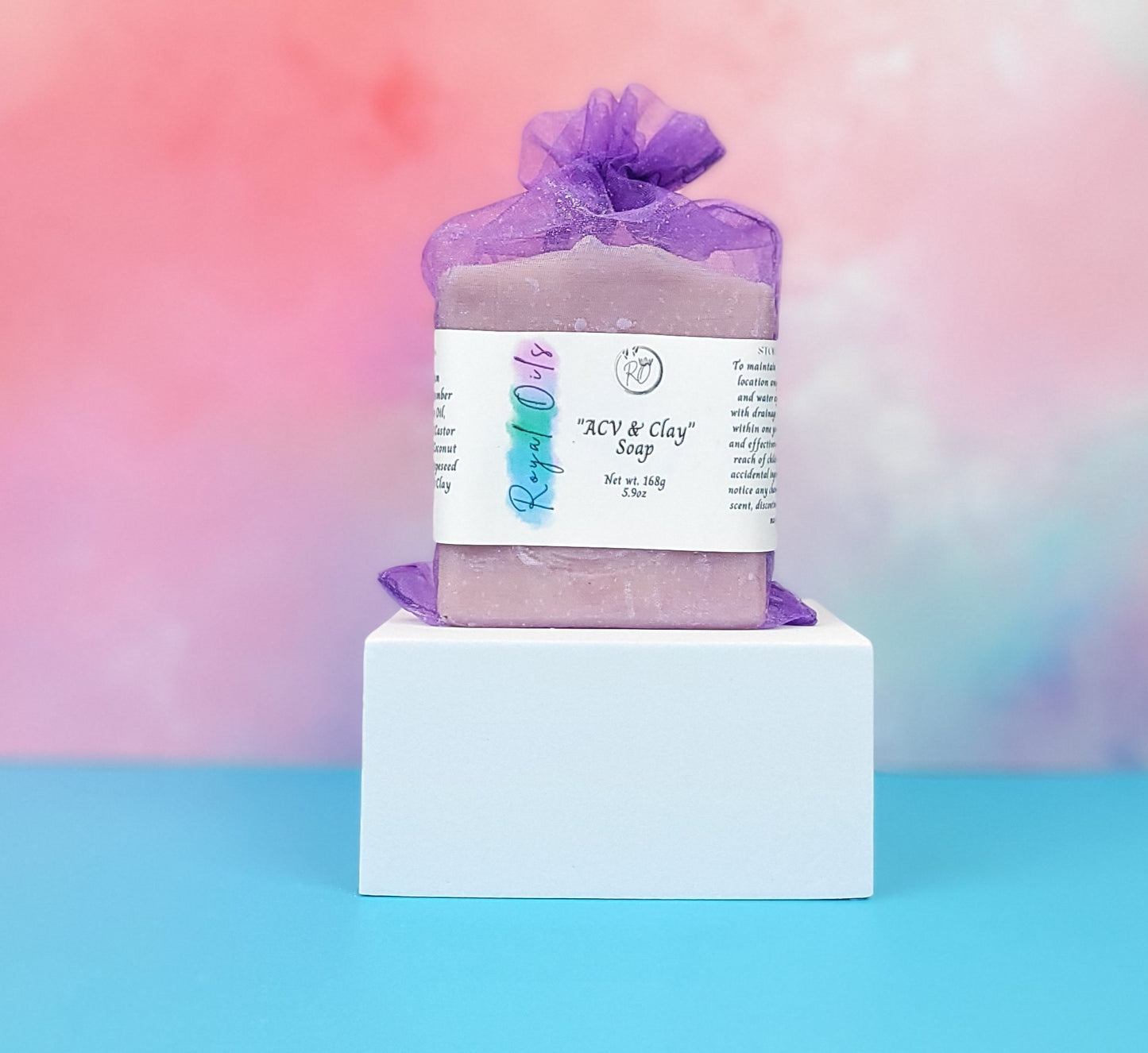 Nut-free vegan soap, Apple cider vinegar soap