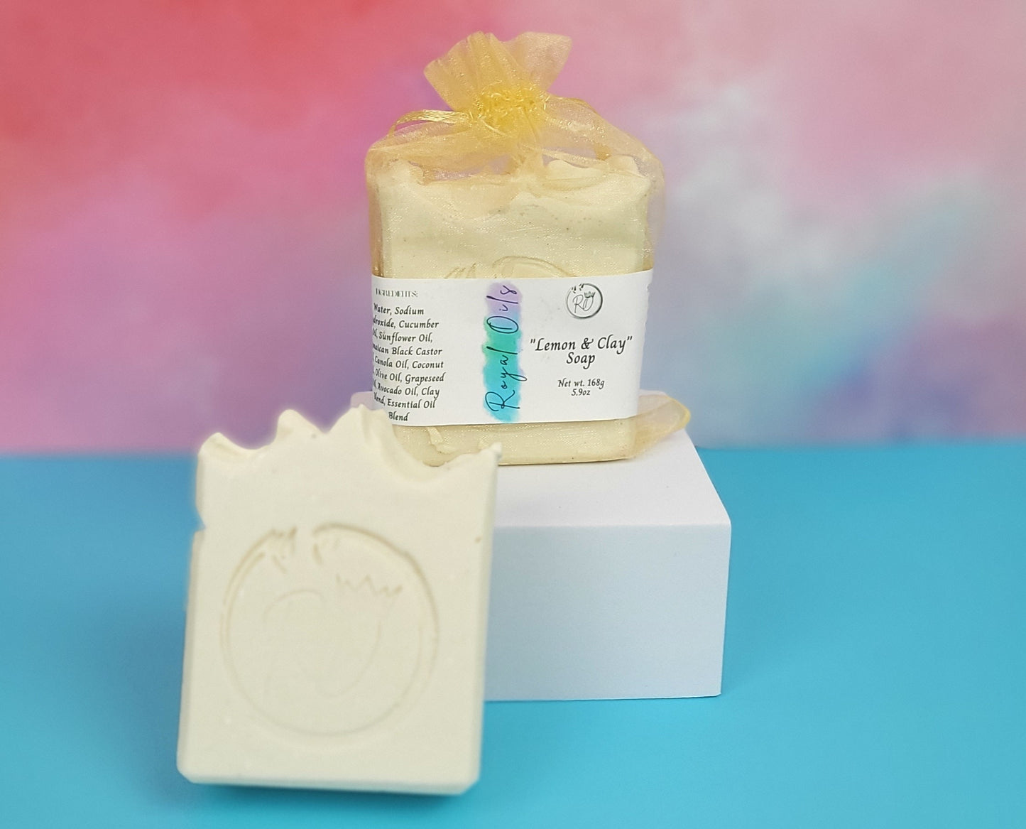 Lemon & Clay Detox brightening soap