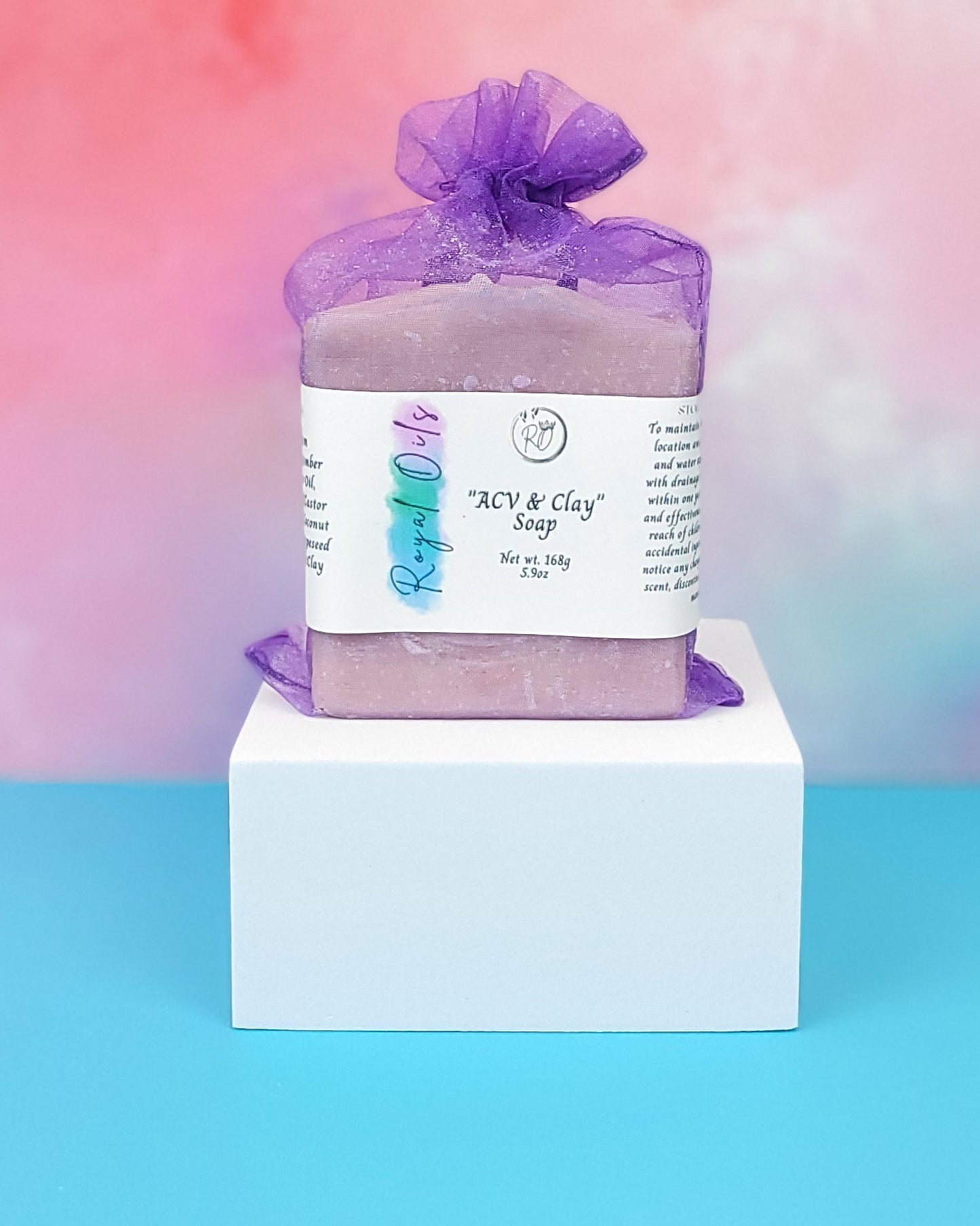 Nut-free vegan soap, Apple cider vinegar soap
