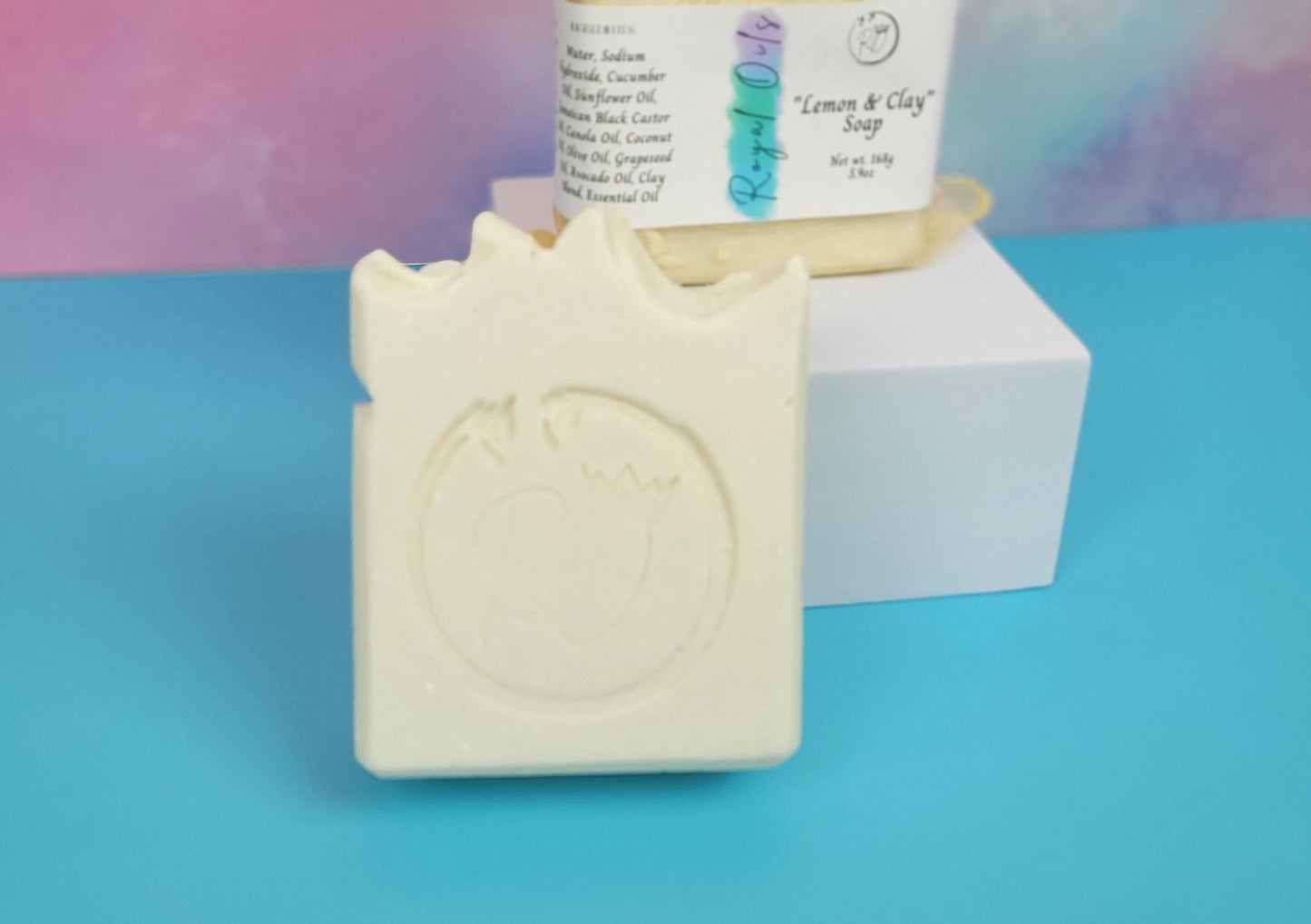 Lemon & Clay Detox brightening soap