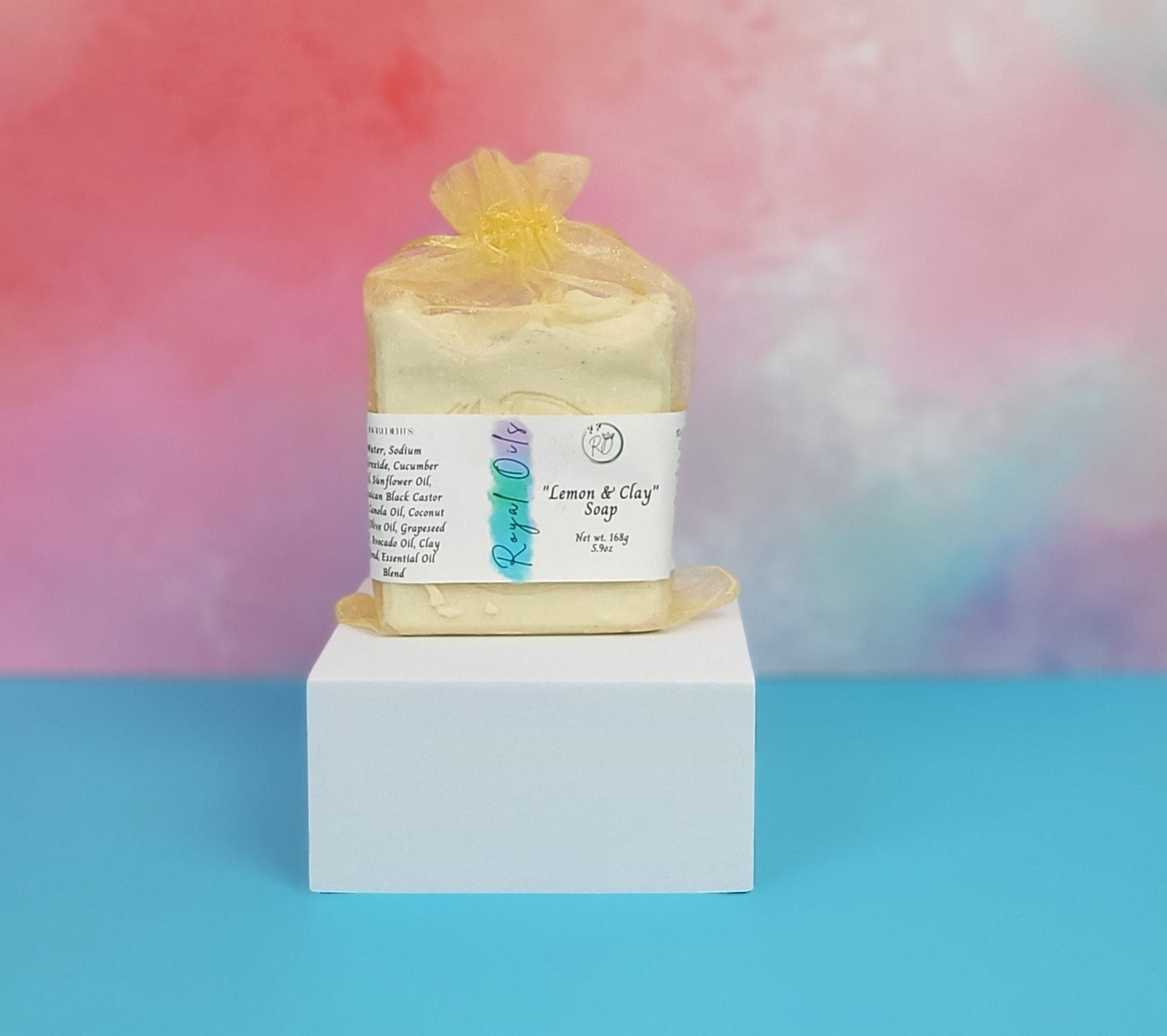 Lemon & Clay Detox brightening soap