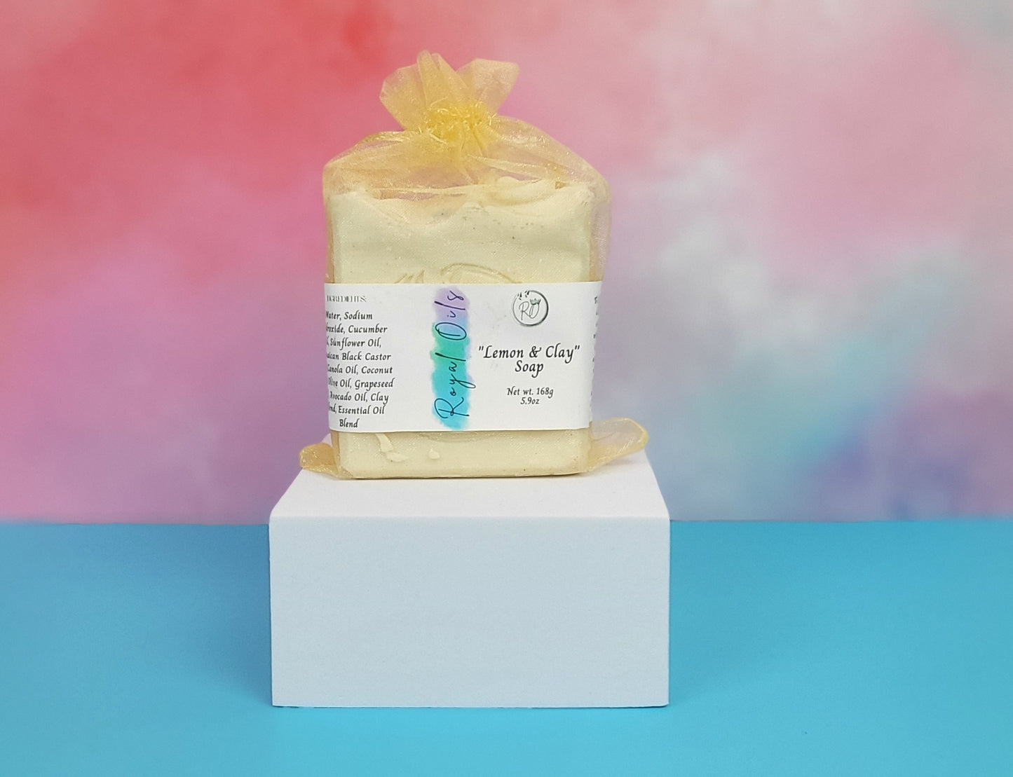 Lemon & Clay Detox brightening soap