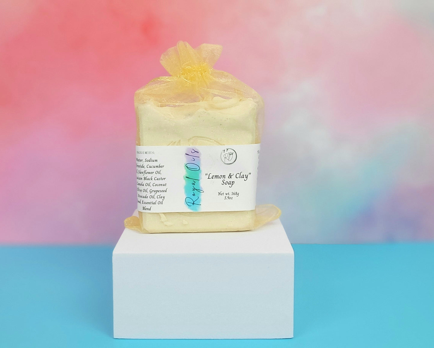 Lemon & Clay Detox brightening soap