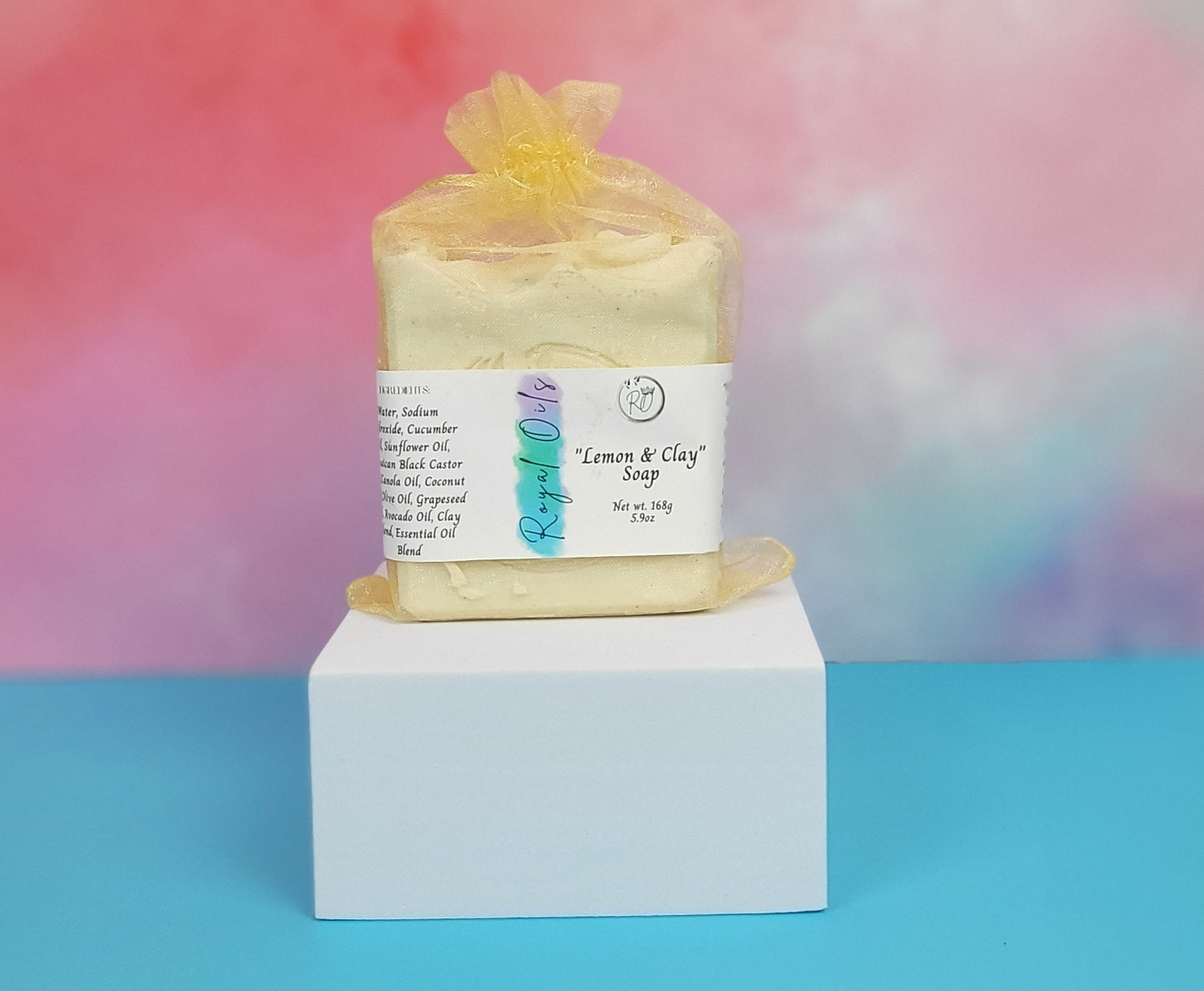 Lemon & Clay Detox brightening soap